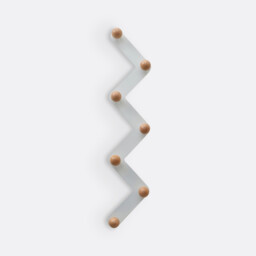 Agma 7 Hook Wall Coat Rack - thumbnail 4