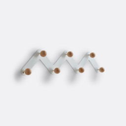 Agma 7 Hook Wall Coat Rack - thumbnail 1