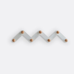 Agma 7 Hook Wall Coat Rack - thumbnail 3