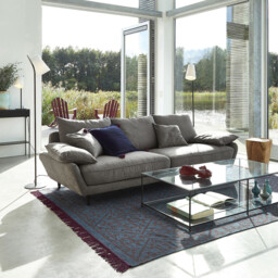 Sybil Rectangular Tempered Glass Coffee Table - thumbnail 2