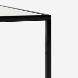 Sybil Rectangular Tempered Glass Coffee Table - thumbnail 4