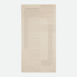 Lodgo Embossed Geometric Print Runner - thumbnail 2