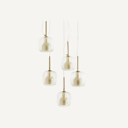 Mistinguett 5 Globe Cluster Ceiling Light - thumbnail 1