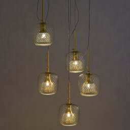 Mistinguett 5 Globe Cluster Ceiling Light - thumbnail 2