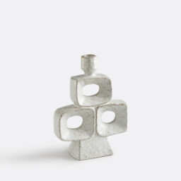 Ceral Ceramic Organic Candleholder Height 22cm
