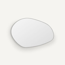 Lido Mirror in Satin Nickel H90cm - thumbnail 3
