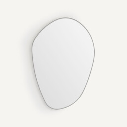 Lido Mirror in Satin Nickel H90cm - thumbnail 1