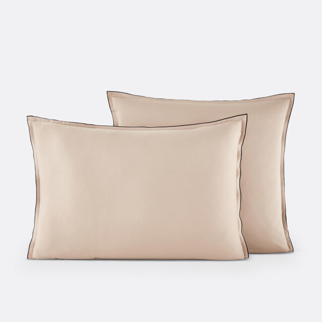Victor Plain Washed Cotton Satin 300 Thread Count Pillowcase - image 1
