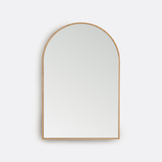 Iodus Arch Mirror in Oak Veneer 60x90cm - image 1
