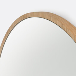 Iodus Arch Mirror in Oak Veneer 60x90cm - thumbnail 3