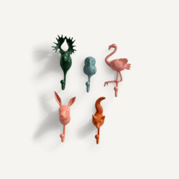 Malou Moose Wall Coat Hook - thumbnail 3