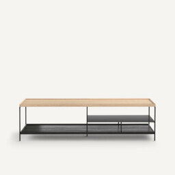 Tidder TV Stand in Oak Veneer - thumbnail 2