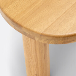Rodi Organic Solid Oak Coffee Table, Length 118cm - thumbnail 4