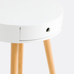 Selisa Round Bedside Table - thumbnail 4