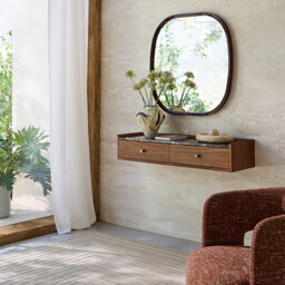 Orion Organic Lacquered Mirror, Height 80cm - thumbnail 2