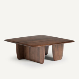 Iloss Large Solid Walnut Coffee Table