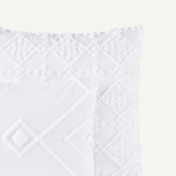 Pintu Tufted 100% Organic Cotton 300 Thread Count Pillowcase - thumbnail 3