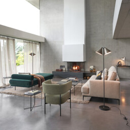 Moke Metal Floor Reading Lamp - thumbnail 2
