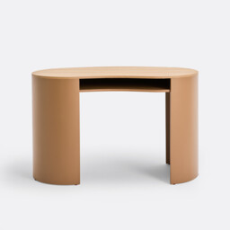 Ozia Oak Veneer Desk - thumbnail 3