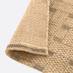 Milas Jute Effect Indoor and Outdoor Rug - thumbnail 4