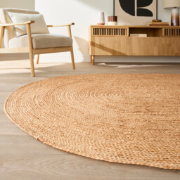 Aftas Oval Jute Rug