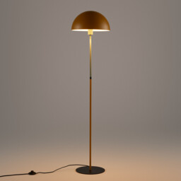 Mushroom Floor Lamp in Two Colours Metal Capi - thumbnail 3