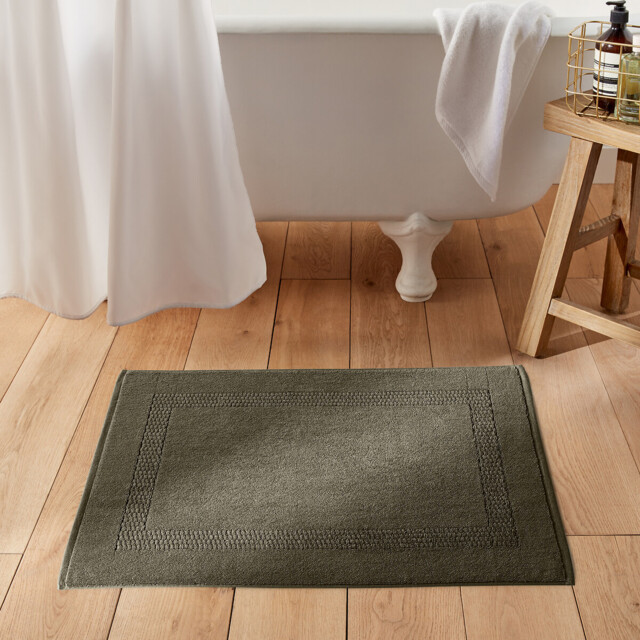 Kheops Terry Bath Mat in Egyptian Cotton 1100g