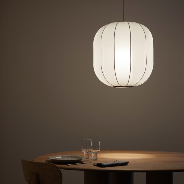 Satchi Round Mesh Lantern Ceiling Light - image 1