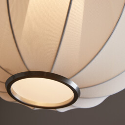 Satchi Round Mesh Lantern Ceiling Light - thumbnail 3
