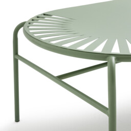 Solale Metal Garden Coffee Table - thumbnail 3