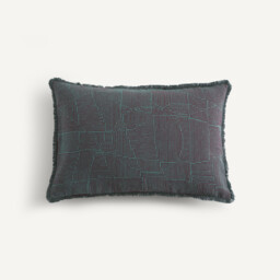 Sorine Linen/Cotton Embroidered Cushion Cover - thumbnail 1