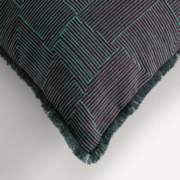 Sorine Linen/Cotton Embroidered Cushion Cover - thumbnail 2