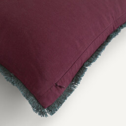Sorine Linen/Cotton Embroidered Cushion Cover - thumbnail 3