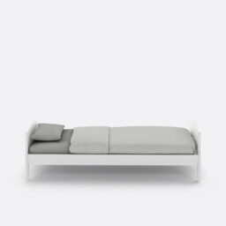 Adil Vintage Retro Style Single Bed with Bed Base - thumbnail 4
