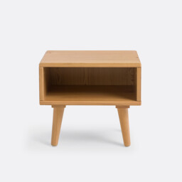 Jimi Vintage Bedside Table in Solid Pine - thumbnail 3