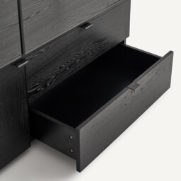 Kolya Iron and Elm-Veneered Or Lacquered MDF Open Wardrobe - thumbnail 4