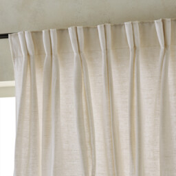 Cotton Lined Linen Curtain, Flemish Pleats, Colin - thumbnail 2
