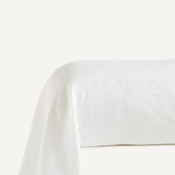 Elina Washed Linen Bolster Pillowcase - thumbnail 3