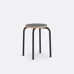 Hiba Stackable School-Style Low Stool - thumbnail 1