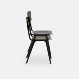 Set of 2 Hiba Stackable School Chairs - thumbnail 3