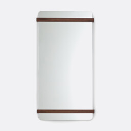 Nemma 120 X 64cm Walnut Mirror