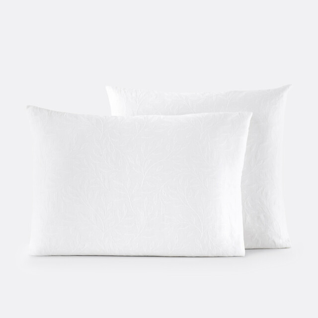Miren Natural Cotton Jacquard Pillowcase - image 1