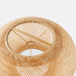 Ezia Bamboo 65cm Diameter Ceiling Light - thumbnail 4
