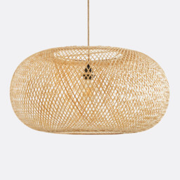 Ezia Bamboo 65cm Diameter Ceiling Light