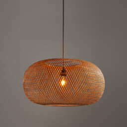 Ezia Bamboo 65cm Diameter Ceiling Light - thumbnail 2