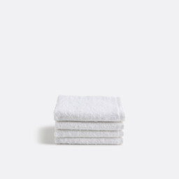 Set of 4 Scenario Terry Guest Towels 500g/m2