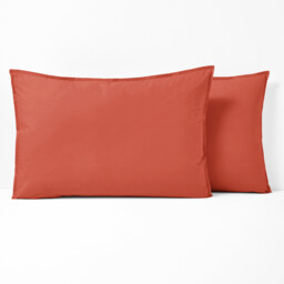 Kids Plain Organic Cotton Percale Pillowcase - thumbnail 3