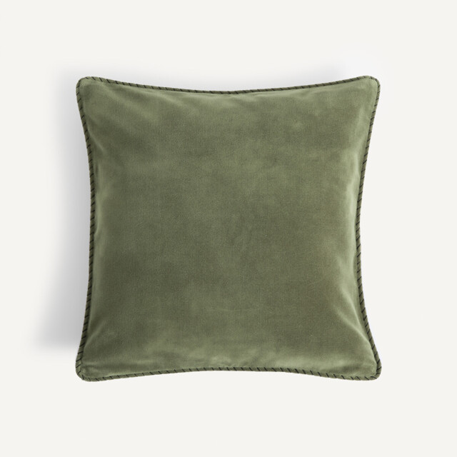 Parma Cushion Cover in Washed Cotton Velvet - image 1