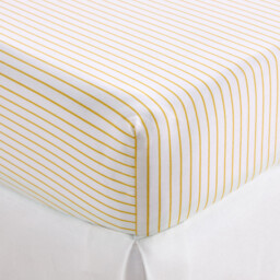 Emily Fitted Sheet in 50% Recycled Cotton For 25cm Mattress - thumbnail 4