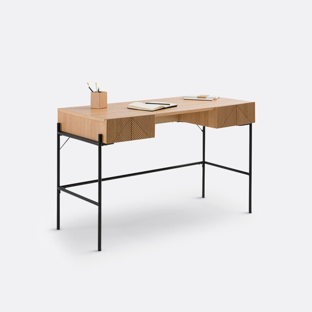 Lodge 2-Drawer Desk - image 1